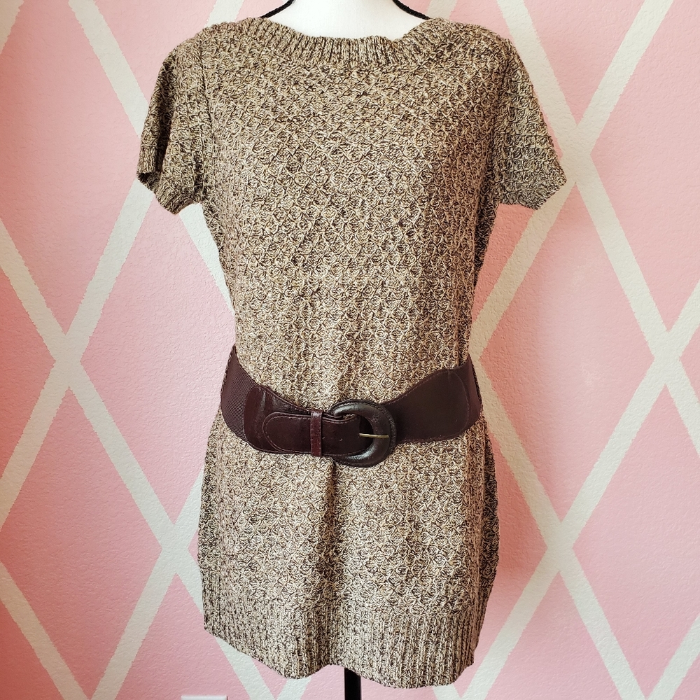 a.n.a Brown Sweater Dress/Tunic
